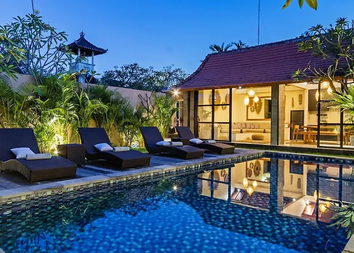 Aruna Batu Bolong Beauty 5 Bed Air/con Living * Canggu